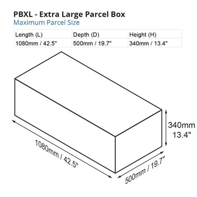 PBXL - The Extra Large Secure Parcel Box | Penn Parcel Box